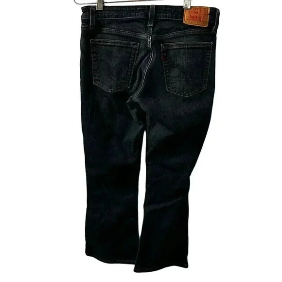 Levis 518 Superlow Boot Cut Jeans Juniors Size 7 M Blue - Picture 2 of 11